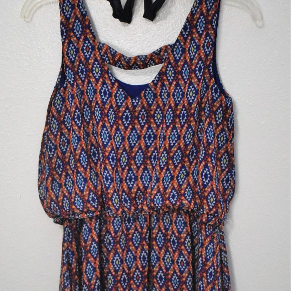 Patterned Mini Dress - Picture 5 of 5